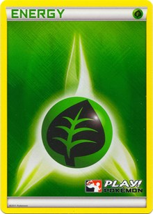 Grass Energy (2011 Play Pokemon Promo) [League & Championship Cards] | Fandemonia Ltd