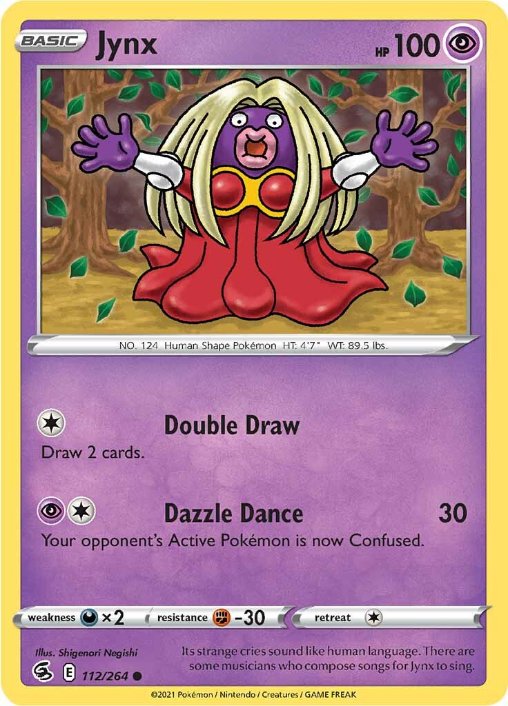 Jynx (112/264) [Sword & Shield: Fusion Strike] | Fandemonia Ltd