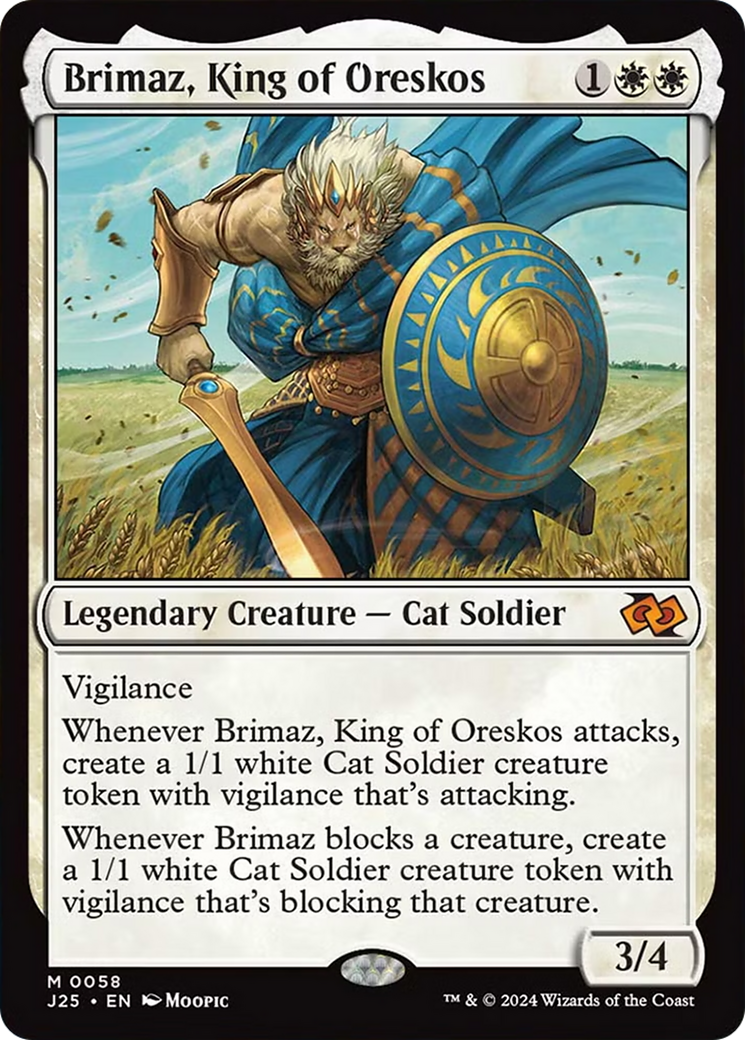 Brimaz, King of Oreskos (Anime) [Foundations Jumpstart] | Fandemonia Ltd