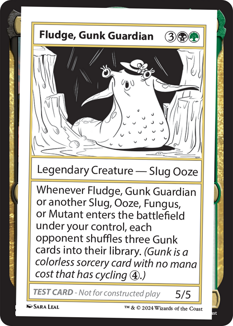 Fludge, Gunk Guardian [Mystery Booster 2 Playtest Cards] | Fandemonia Ltd