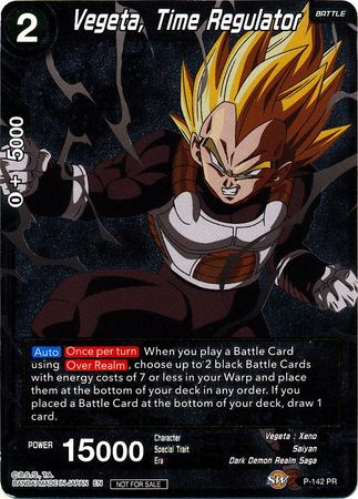 Vegeta, Time Regulator (Championship Final 2019) (P-142) [Tournament Promotion Cards] | Fandemonia Ltd