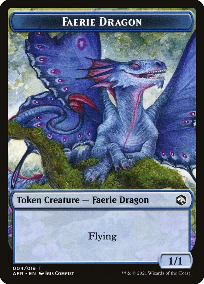 Faerie Dragon Token [Dungeons & Dragons: Adventures in the Forgotten Realms Tokens] | Fandemonia Ltd