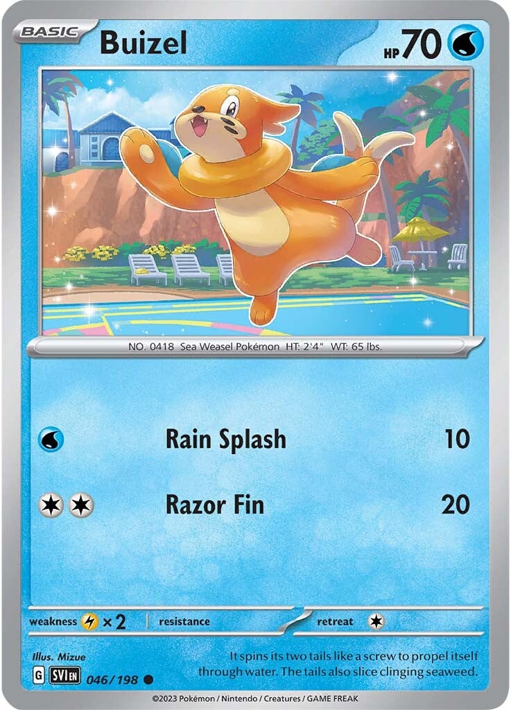 Buizel (046/198) [Scarlet & Violet: Base Set] | Fandemonia Ltd