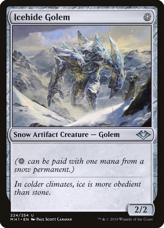 Icehide Golem [Modern Horizons] | Fandemonia Ltd