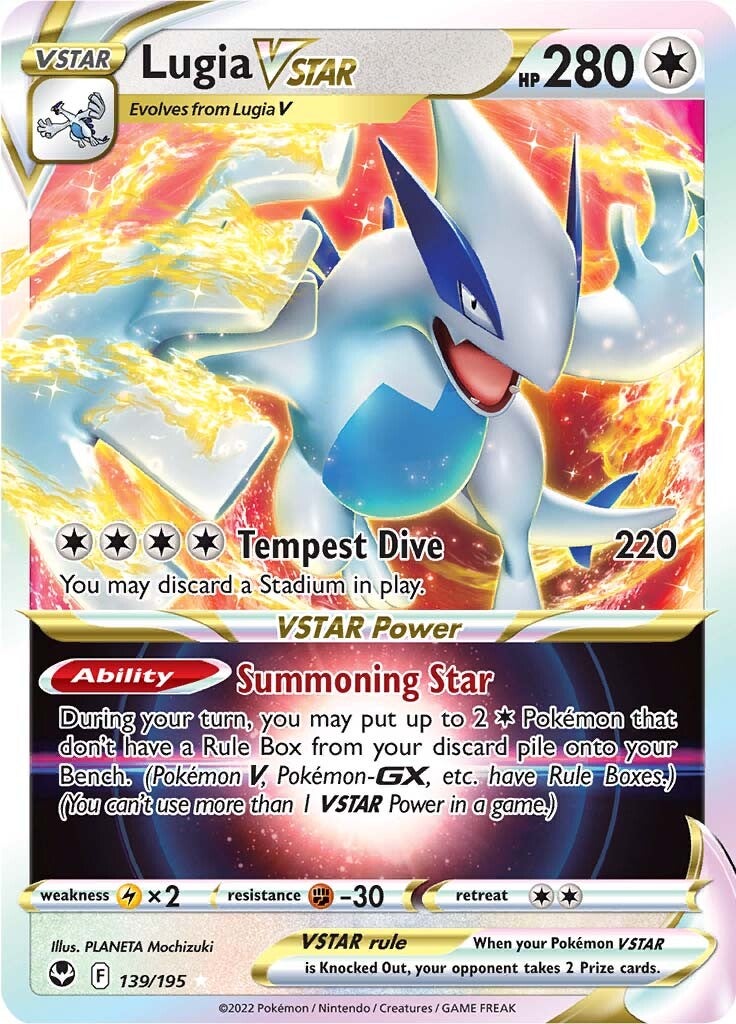 Lugia VSTAR (139/195) [Sword & Shield: Silver Tempest] | Fandemonia Ltd