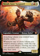 Neyali, Suns' Vanguard (Extended Art) [Phyrexia: All Will Be One Commander] | Fandemonia Ltd