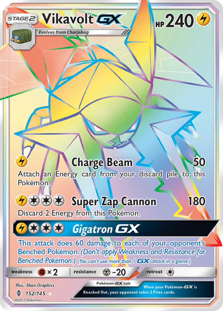 Vikavolt GX (152/145) [Sun & Moon: Guardians Rising] | Fandemonia Ltd