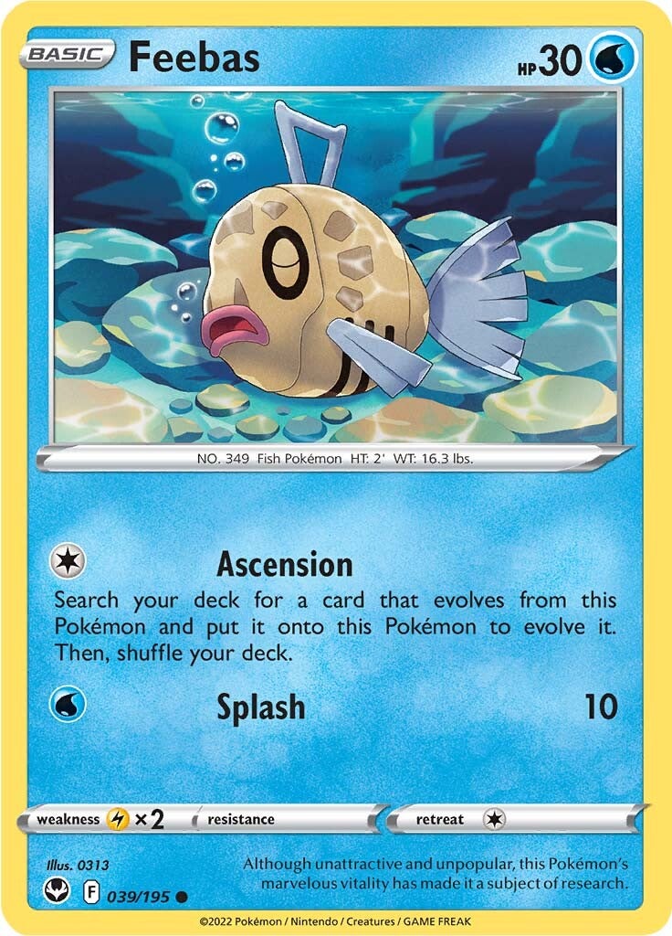 Feebas (039/195) [Sword & Shield: Silver Tempest] | Fandemonia Ltd