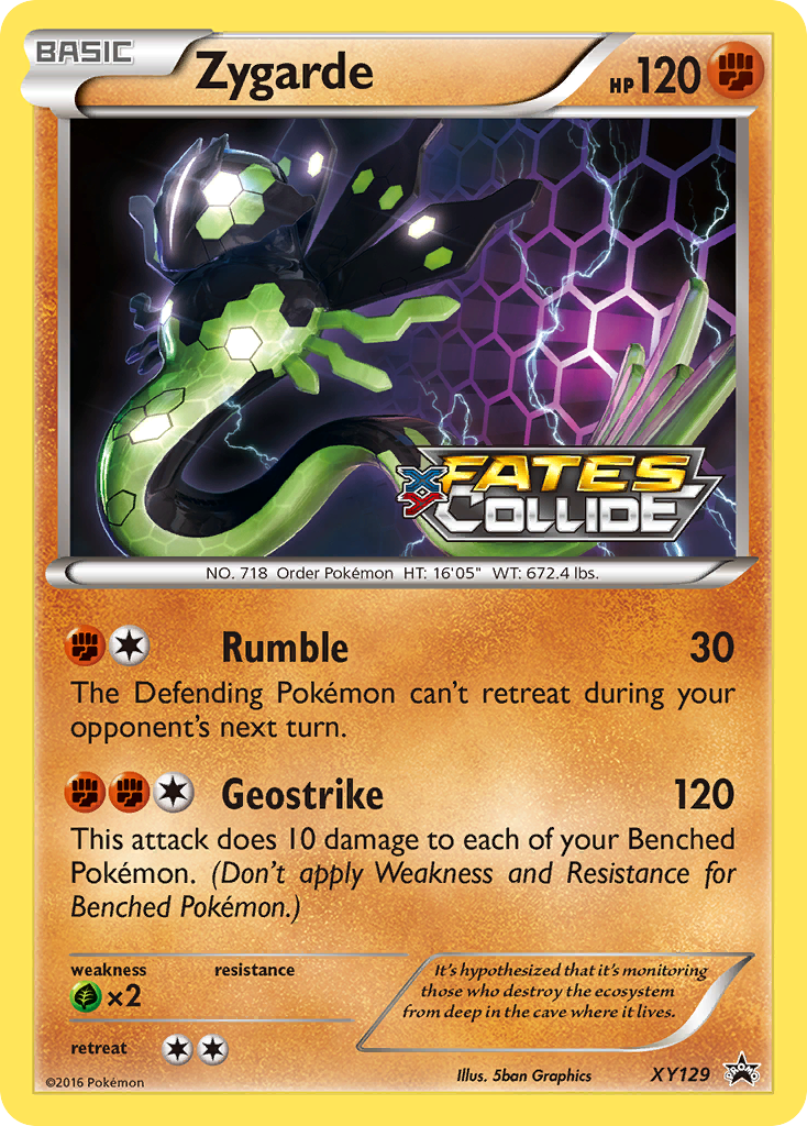 Zygarde (XY129) [XY: Black Star Promos] | Fandemonia Ltd