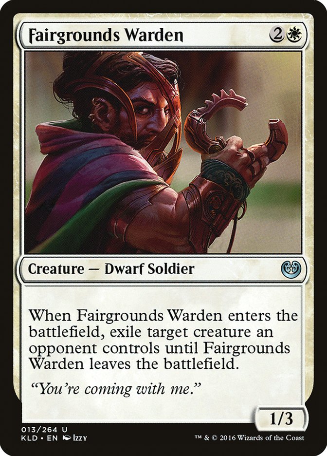 Fairgrounds Warden [Kaladesh] | Fandemonia Ltd