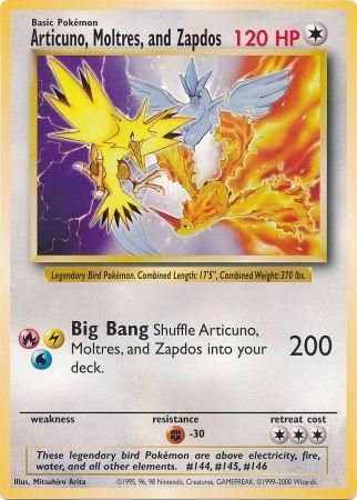 Articuno, Moltres, and Zapdos (Jumbo Card) [Miscellaneous Cards] | Fandemonia Ltd