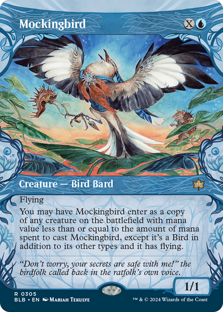 Mockingbird (Showcase) [Bloomburrow] | Fandemonia Ltd