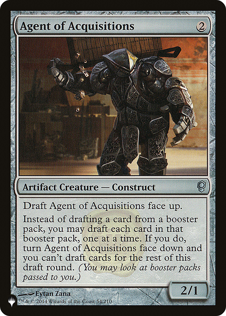 Agent of Acquisitions [The List] | Fandemonia Ltd