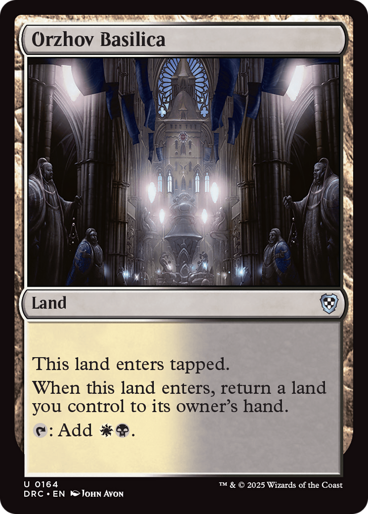 Orzhov Basilica [Aetherdrift Commander] | Fandemonia Ltd