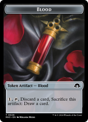 Blood // Energy Reserve Double-Sided Token [Modern Horizons 3 Tokens] | Fandemonia Ltd