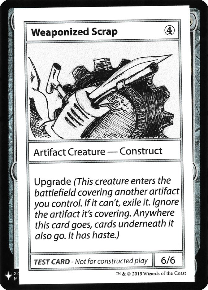 Weaponized Scrap [Mystery Booster Playtest Cards] | Fandemonia Ltd