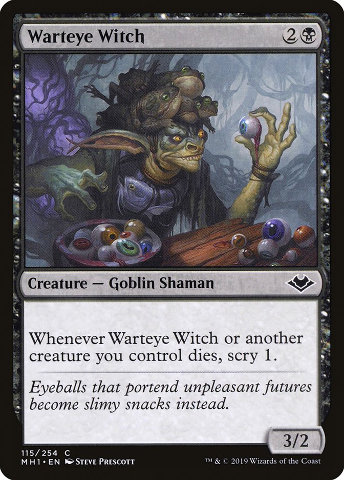 Warteye Witch [Modern Horizons] | Fandemonia Ltd