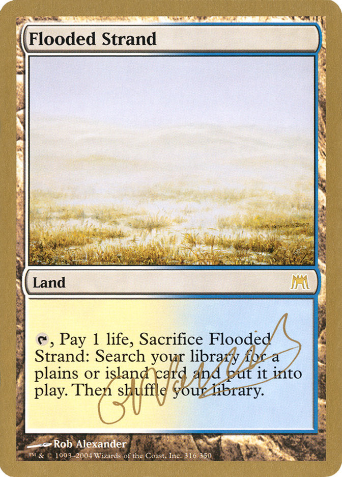 Flooded Strand (Gabriel Nassif) [World Championship Decks 2004] | Fandemonia Ltd