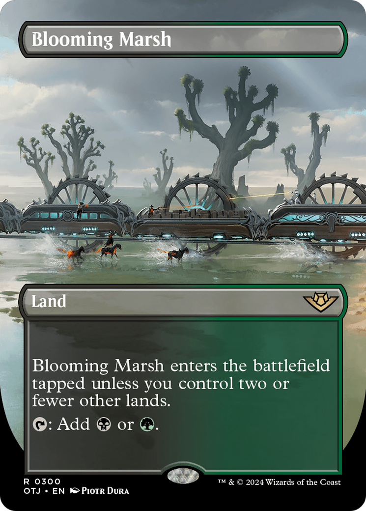 Blooming Marsh (Borderless) [Outlaws of Thunder Junction] | Fandemonia Ltd