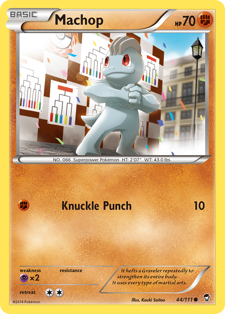 Machop (44/111) [XY: Furious Fists] | Fandemonia Ltd