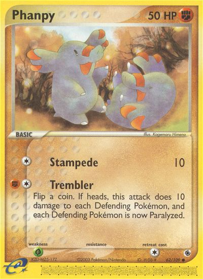 Phanpy (62/109) [EX: Ruby & Sapphire] | Fandemonia Ltd