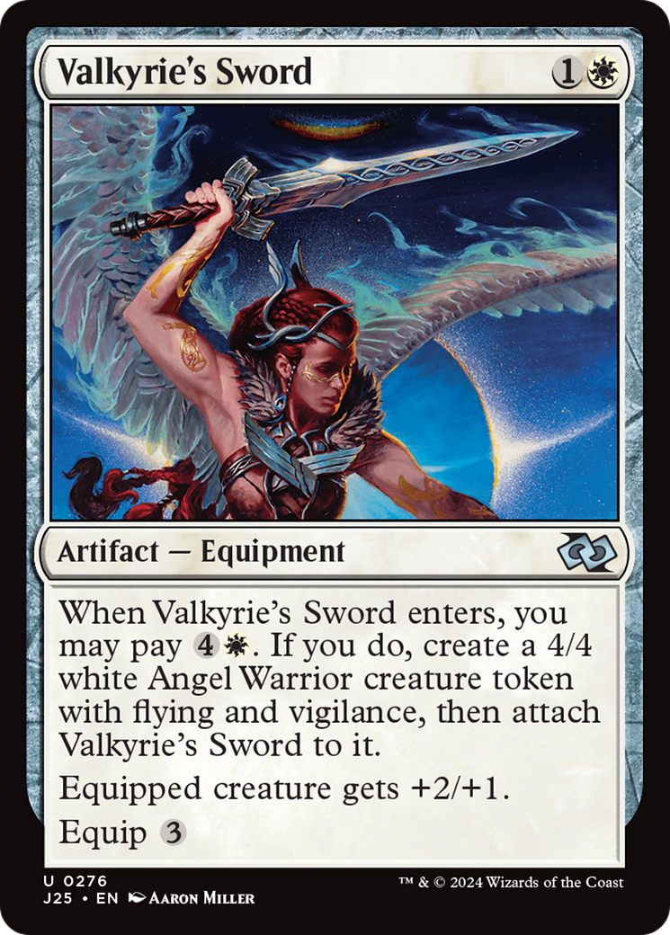 Valkyrie's Sword [Foundations Jumpstart] | Fandemonia Ltd