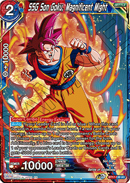 SSG Son Goku, Magnificent Might (BT17-138) [Ultimate Squad] | Fandemonia Ltd