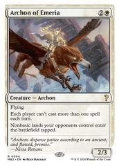 Archon of Emeria (White Border) [Mystery Booster 2] | Fandemonia Ltd