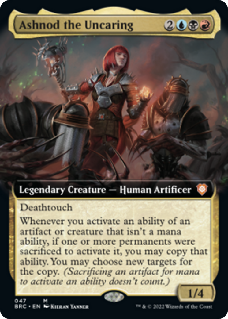 Ashnod the Uncaring (Extended Art) [The Brothers' War Commander] | Fandemonia Ltd