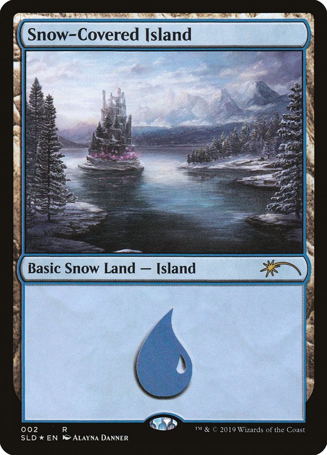 Snow-Covered Island (2) [Secret Lair Drop Series] | Fandemonia Ltd