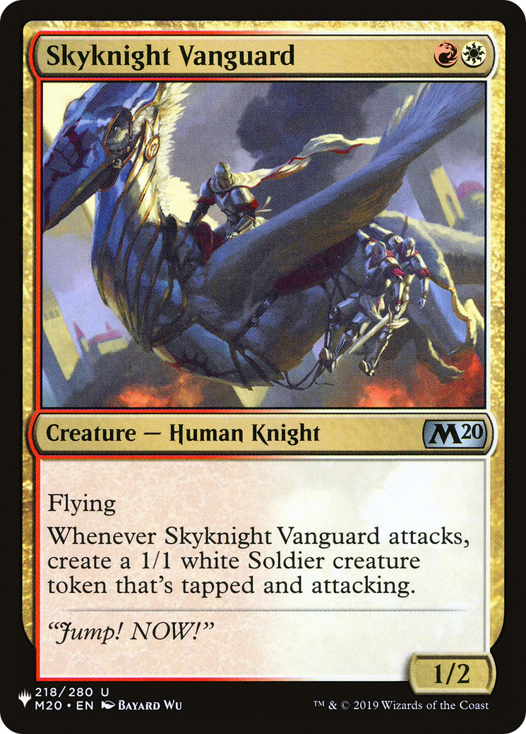 Skyknight Vanguard [The List] | Fandemonia Ltd