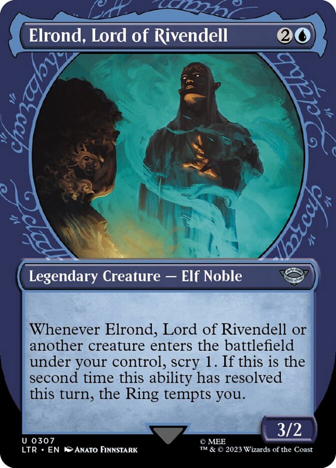 Elrond, Lord of Rivendell (Showcase Ring Frame) [The Lord of the Rings: Tales of Middle-Earth] | Fandemonia Ltd