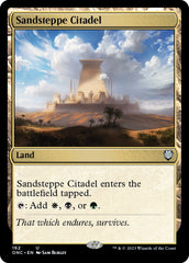 Sandsteppe Citadel [Phyrexia: All Will Be One Commander] | Fandemonia Ltd