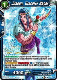 Jirasen, Graceful Wager (Divine Multiverse Draft Tournament) (DB2-049) [Tournament Promotion Cards] | Fandemonia Ltd