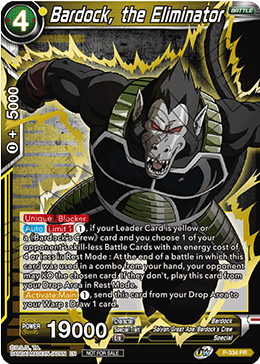 Bardock, the Eliminator (Gold Stamped) (P-334) [Tournament Promotion Cards] | Fandemonia Ltd