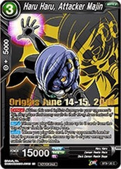 Haru Haru, Attacker Majin (Origins 2019) (BT3-120_PR) [Tournament Promotion Cards] | Fandemonia Ltd