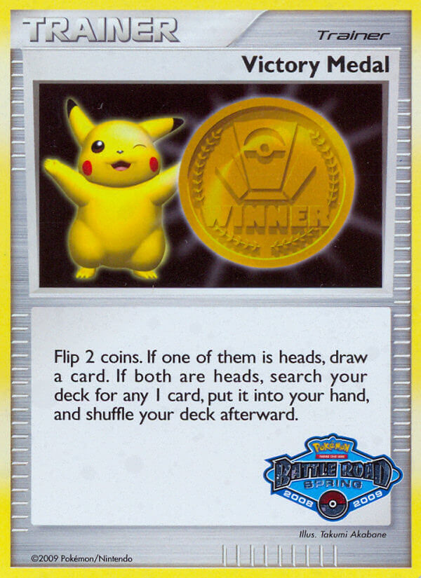 Victory Medal (Battle Road Spring 2008 2009) [League & Championship Cards] | Fandemonia Ltd