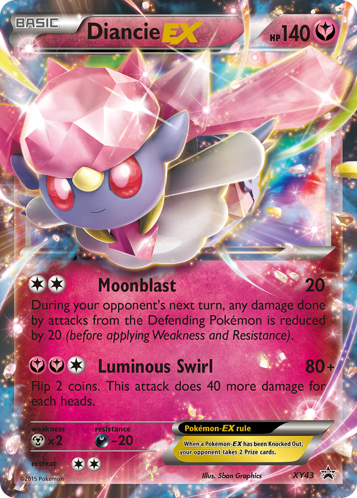 Diancie EX (XY43) [XY: Black Star Promos] | Fandemonia Ltd