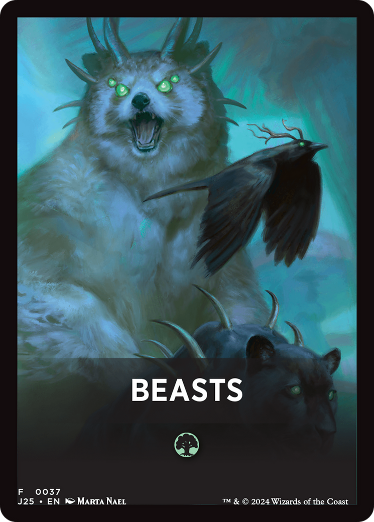 Beasts Theme Card [Foundations Jumpstart Front Cards] | Fandemonia Ltd