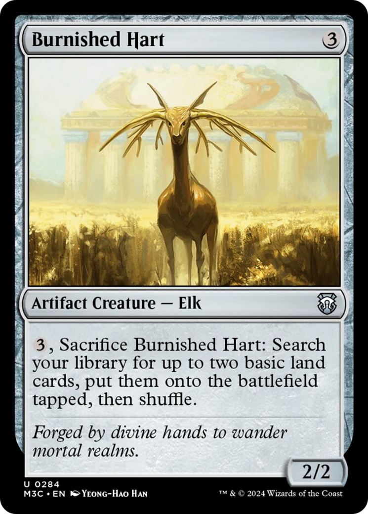 Burnished Hart (Ripple Foil) [Modern Horizons 3 Commander] | Fandemonia Ltd