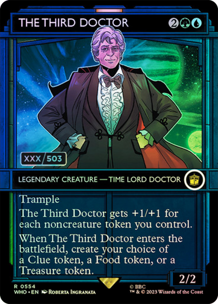 The Third Doctor (Serial Numbered) [Doctor Who] | Fandemonia Ltd