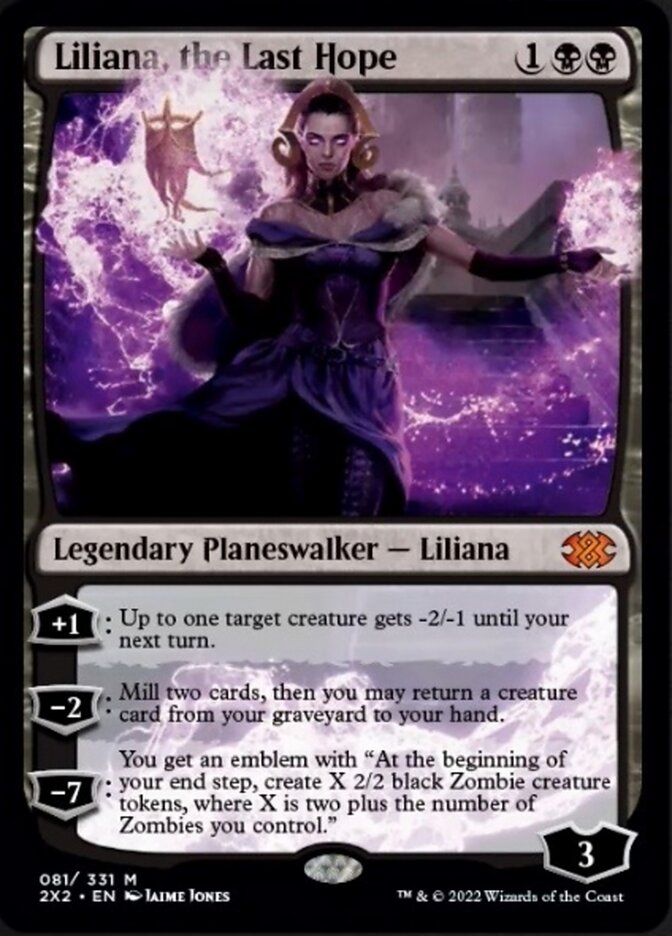 Liliana, the Last Hope [Double Masters 2022] | Fandemonia Ltd