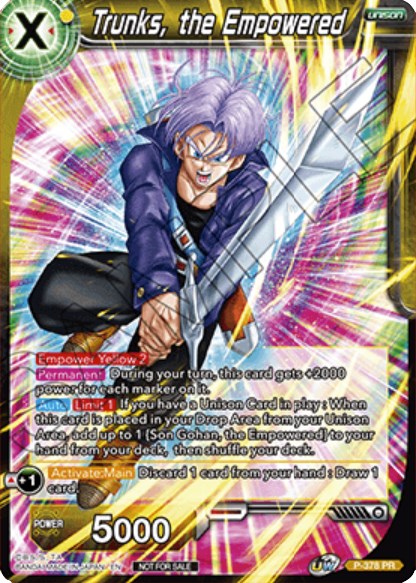 Trunks, the Empowered (P-378) [Promotion Cards] | Fandemonia Ltd