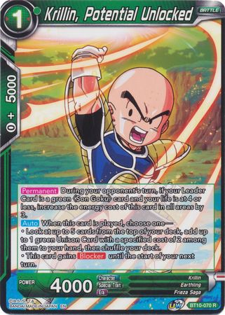 Krillin, Potential Unlocked (BT10-070) [Rise of the Unison Warrior 2nd Edition] | Fandemonia Ltd