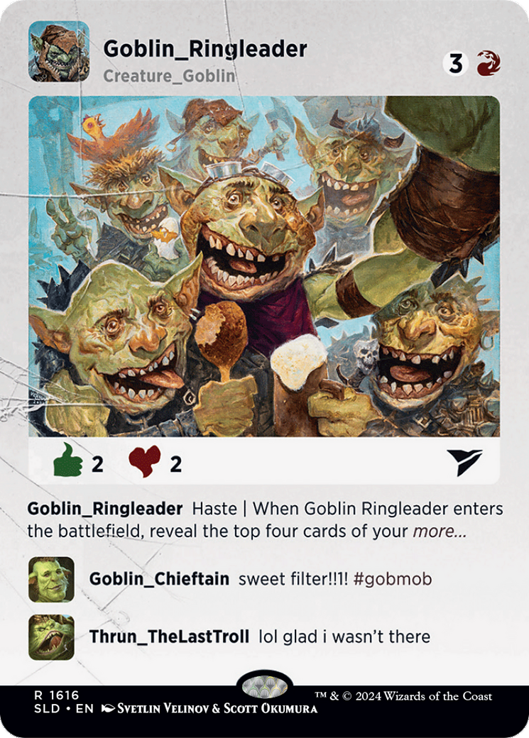 Goblin Ringleader [Secret Lair Drop Series] | Fandemonia Ltd