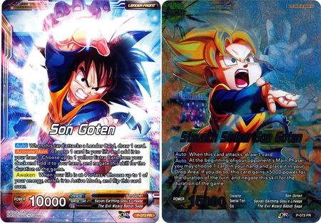 Son Goten // Staunch Striker Son Goten (P-073) [Promotion Cards] | Fandemonia Ltd