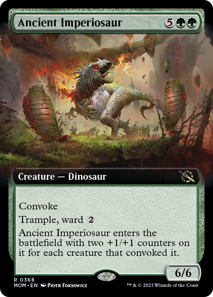 Ancient Imperiosaur (Extended Art) [March of the Machine] | Fandemonia Ltd