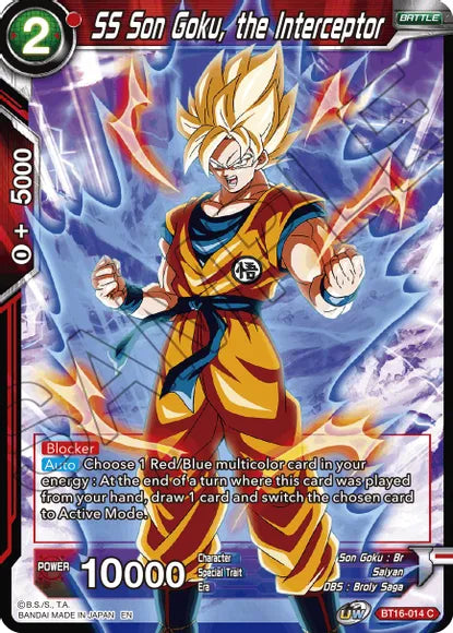 SS Son Goku, the Interceptor (BT16-014) [Realm of the Gods] | Fandemonia Ltd