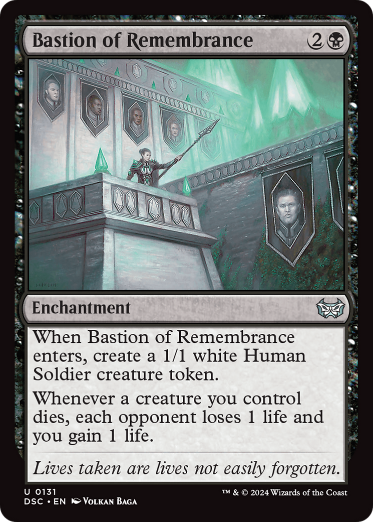 Bastion of Remembrance [Duskmourn: House of Horror Commander] | Fandemonia Ltd