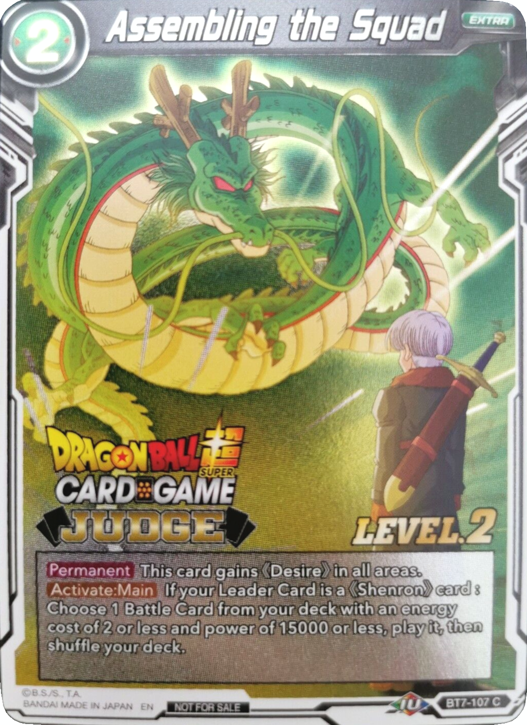 Assembling the Squad (Level 2) (BT7-107) [Judge Promotion Cards] | Fandemonia Ltd